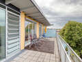 мансардная квартира München Sendling-Westpark 01 терраса с крышей 5946