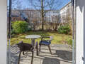 квартира с садом München Neuhausen 01 терраса 6696