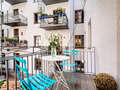 квартира München Schwabing-Nord (zw. Belgrad- & Leopoldstraße) 02 балкон 6907