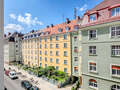 квартира München Schwabing 01 вид из окна 7034