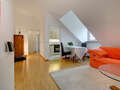 квартира München Berg am Laim 04 гостиная 7511