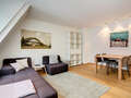 квартира München Neuhausen 01 гостиная 8591