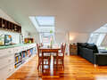 мансардная квартира München Gärtnerplatzviertel 05 жилое пространство 9135