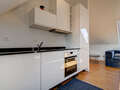 мансардная квартира München Obermenzing 02 кухня 9287