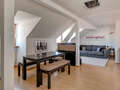 мансардная квартира München Haidhausen 01 гостиная 9579