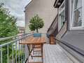 двухэтажная квартира München Lehel 03 балкон 9580