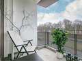 квартира München Schwabing-Georgenschwaige 03 балкон 9904