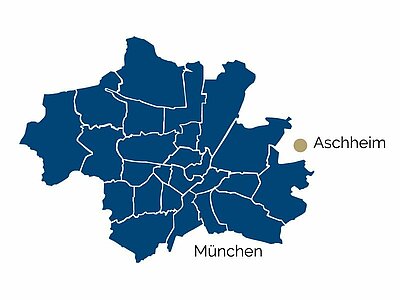Город Ашхайм на карте