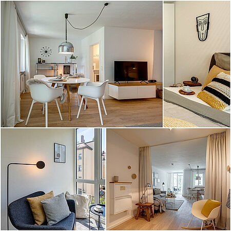 ID 361: Münchner Freiheit: стильная меблированная квартира