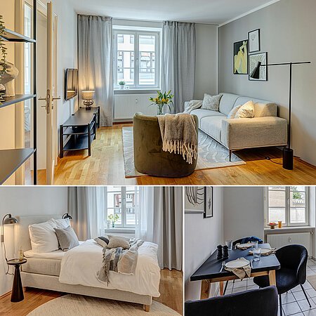 ID 14023: Стильные, расположенные в отличном месте и в основном недавно обставленные.