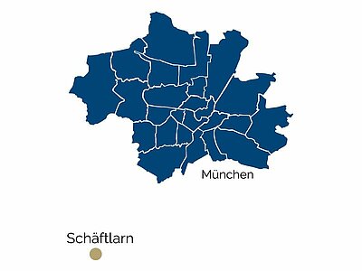 Город Шэфтларн на карте