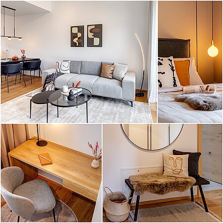 ID 12955: Первый этаж с солнечной террасой и мебелью, готовой к проживанию