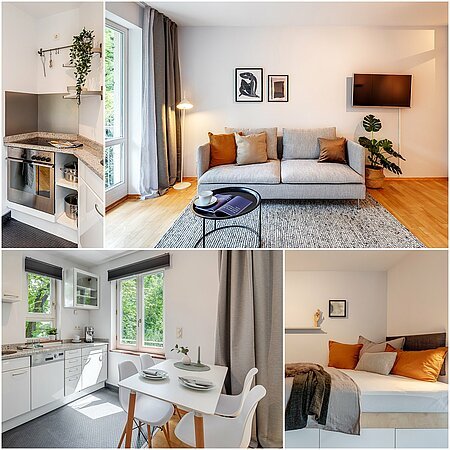 ID 12216: Очень хороший жилой район в самом центре Schwabing