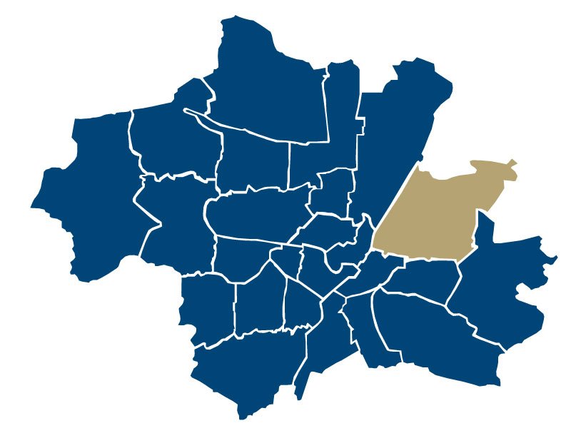 Район Цамдорф на карте