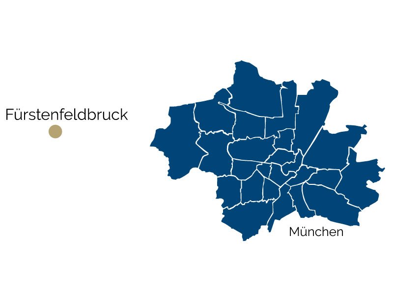 Город Фюрстенфельдбрук на карте