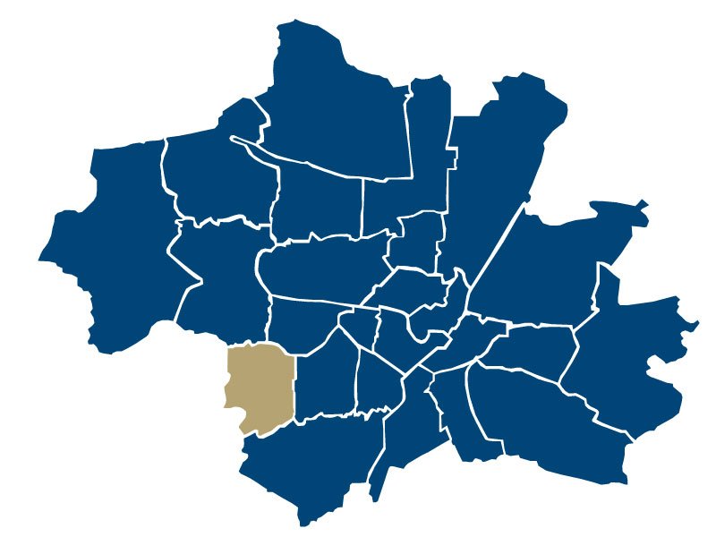 Район Кляйнхадерн на карте