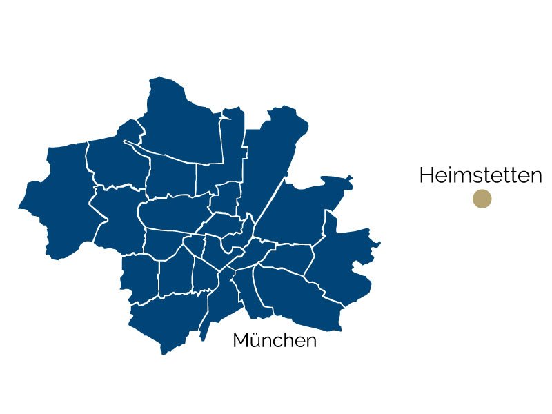 Город Хаймштеттен на карте