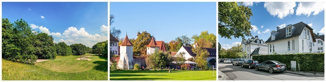 Фото района Оберменцинг Фото района Оберменцинг